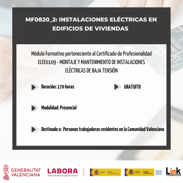 INSTALACIONES ELÉCTRICAS EN EDIFICIOS DE VIVIENDAS