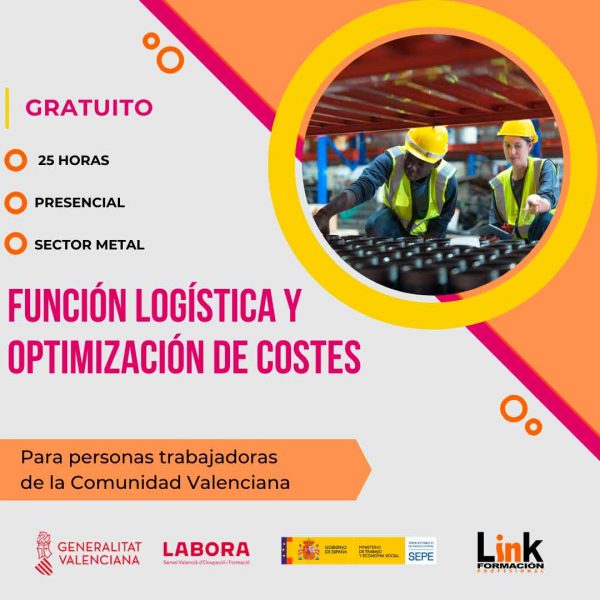 Curso de Función logística y optimización de costes para trabajadores o autónomos