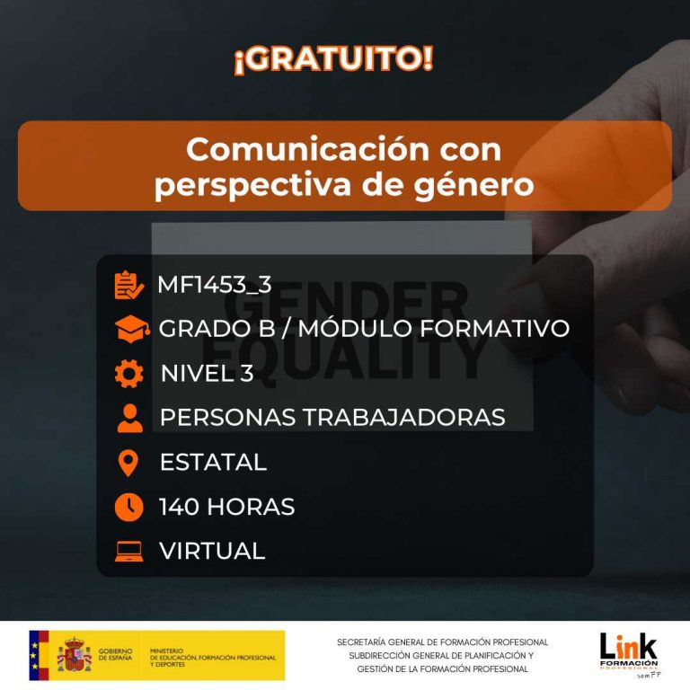 MF1453_3 - COMUNICACIÓN CON PERSPECTIVA DE GÉNERO