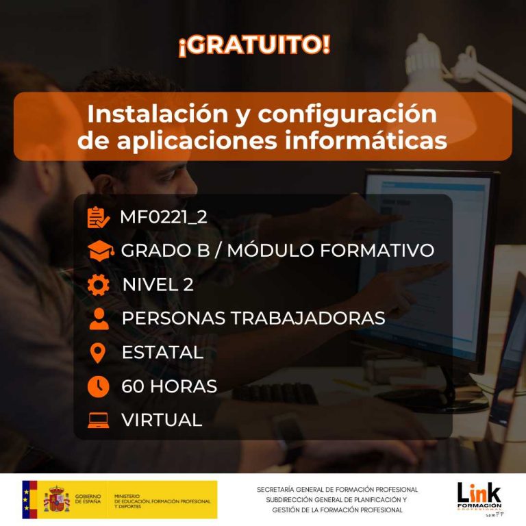 MF0221_2 - INSTALACIÓN Y CONFIGURACIÓN DE APLICACIONES INFORMÁTICAS