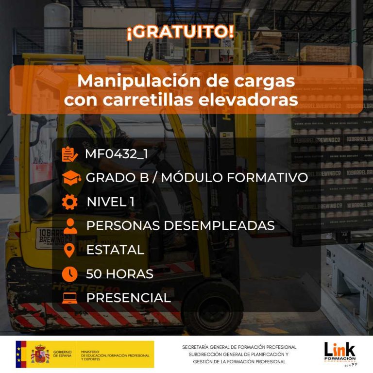 MF0432_1 - MANIPULACIÓN DE CARGAS CON CARRETILLAS ELEVADORAS