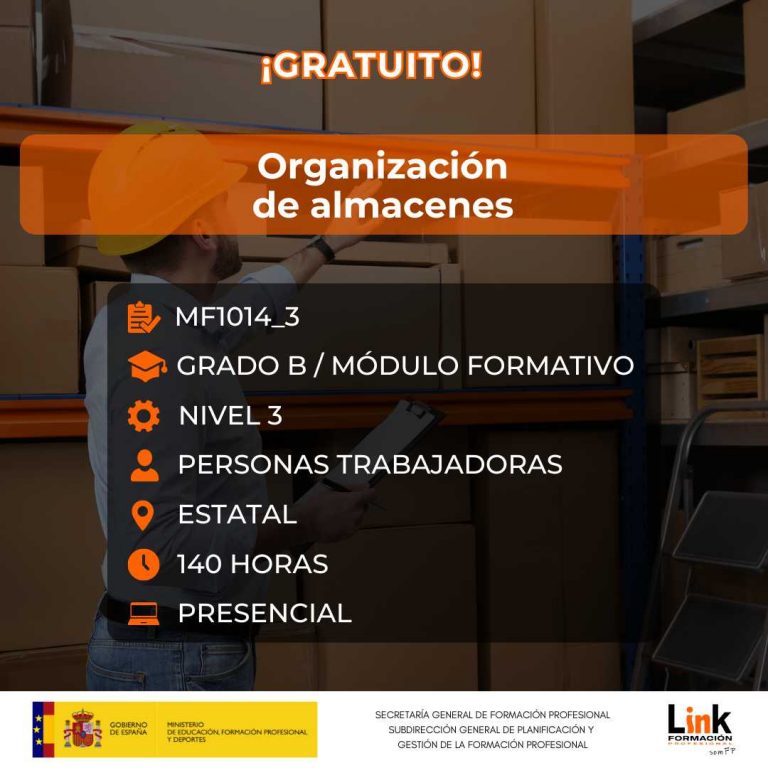MF1014_3 - ORGANIZACIÓN DE ALMACENES