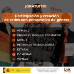 Curso de Participación y creación de redes con perspectiva de género para trabajadores - Link Formación