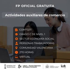 COMT0211 - ACTIVIDADES AUXILIARES DE COMERCIO