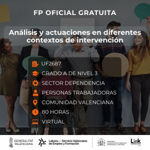 UF2687 - ANÁLISIS Y ACTUACIONES EN DIFERENTES CONTEXTOS DE INTERVENCIÓN