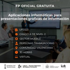 UF0323 - APLICACIONES INFORMÁTICAS PARA PRESENTACIONES GRÁFICAS DE INFORMACIÓN