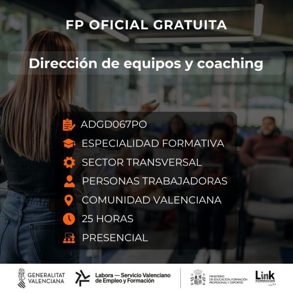 ADGD067PO - DIRECCIÓN DE EQUIPOS Y COACHING