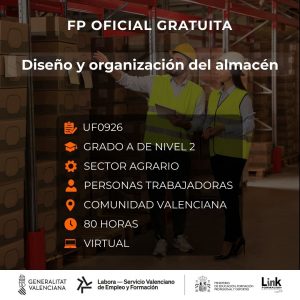 UF0926 - DISEÑO Y ORGANIZACIÓN DEL ALMACÉN