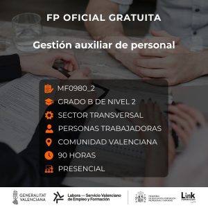 MF0980_2 - GESTIÓN AUXILIAR DE PERSONAL