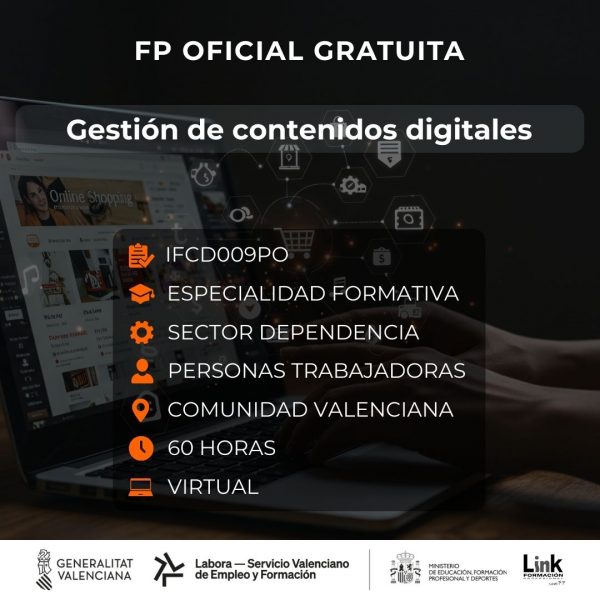 IFCD009PO - GESTIÓN DE CONTENIDOS DIGITALES