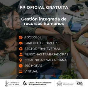 ADGD0208 - GESTIÓN INTEGRADA DE RECURSOS HUMANOS