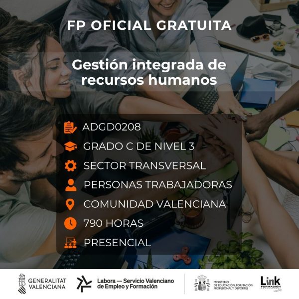 ADGD0208 - GESTIÓN INTEGRADA DE RECURSOS HUMANOS
