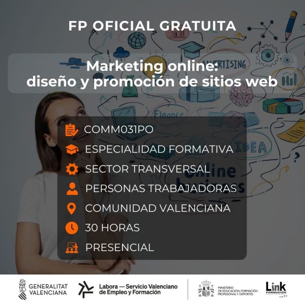 COMM031PO - MARKETING ONLINE: DISEÑO Y PROMOCIÓN DE SITIOS WEB