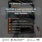 Curso de Montaje y mantenimiento de instalaciones eléctricas de baja tensión para desempleados - Link Formación