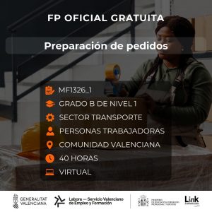 MF1326_1 - PREPARACIÓN DE PEDIDOS