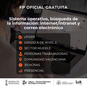 UF0319 - SISTEMA OPERATIVO, BÚSQUEDA DE LA INFORMACIÓN: INTERNET/INTRANET Y CORREO ELECTRÓNICO