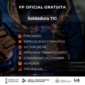 FMEC015PO - SOLDADURA TIG