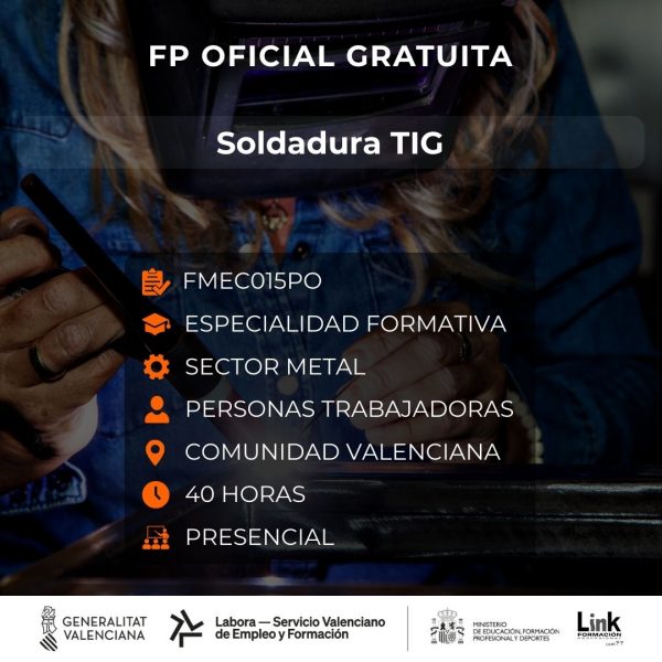 FMEC015PO - SOLDADURA TIG