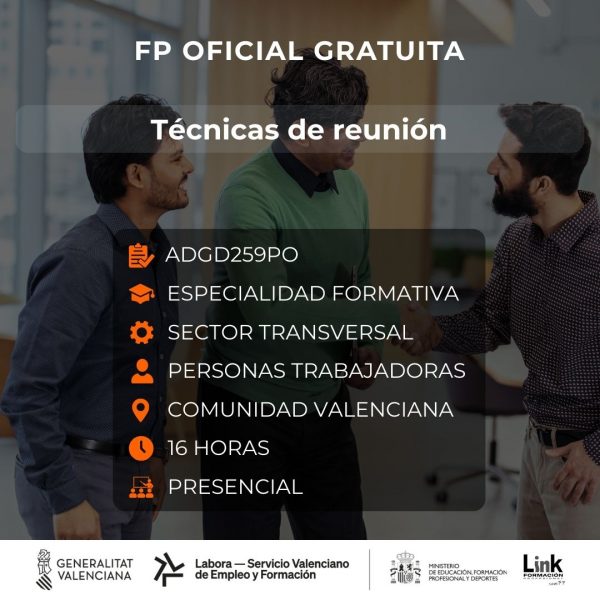 ADGD259PO - TÉCNICAS DE REUNIÓN
