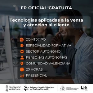 COMT071PO - TECNOLOGÍAS APLICADAS A LA VENTA Y ATENCIÓN AL CLIENTE