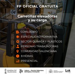 Curso de Carretillas elevadoras y su carga para trabajadores - Link Formación
