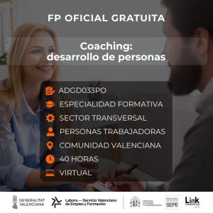 ADGD033PO - COACHING: DESARROLLO DE PERSONAS