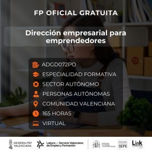 Curso de Dirección empresarial para emprendedores para autónomos - Link Formación