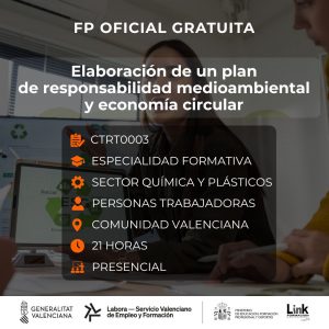 Curso de Elaboración de un plan de responsabilidad medioambiental para trabajadores - Link Formación