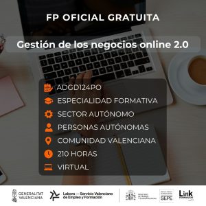 Curso de Gestión de los negocios online 2.0 para autónomos - Link Formación