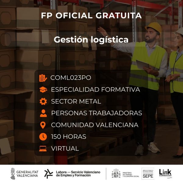 Curso de Gestión logística para trabajadores - Link Formación