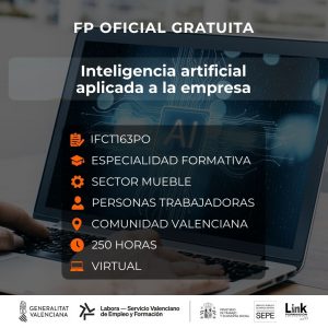 IFCT163PO - INTELIGENCIA ARTIFICIAL APLICADA A LA EMPRESA