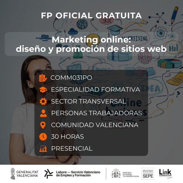 Curso de Marketing online para trabajadores - Link Formación