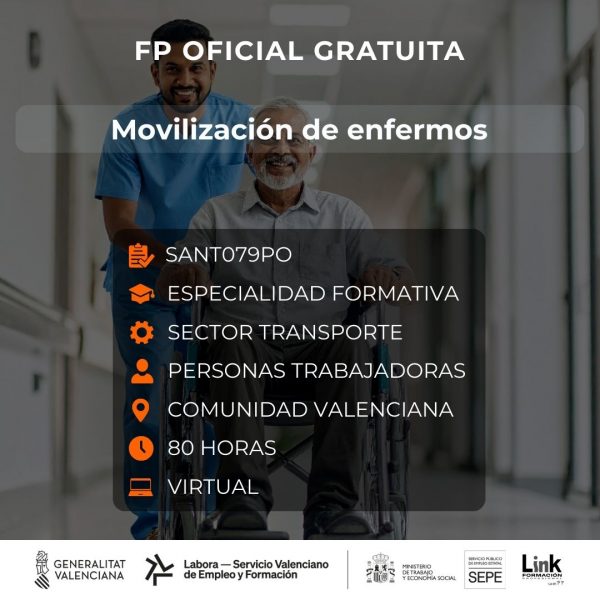 Curso de Movilización de enfermos para trabajadores - Link Formación