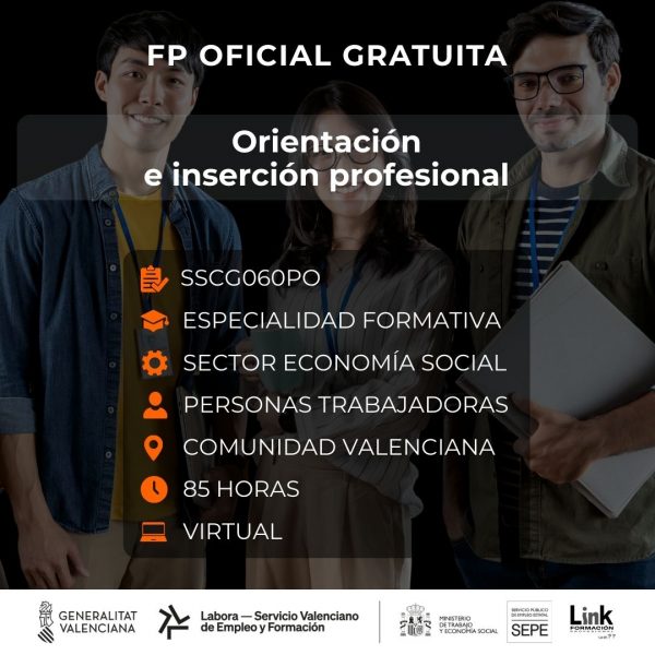 Curso de Orientación e inserción profesional para trabajadores - Link Formación