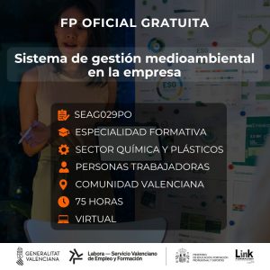 Curso de Sistema de gestión medioambiental en la empresa para trabajadores - Link Formación