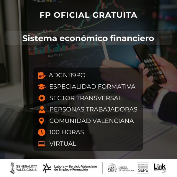 Curso de Sistema económico financiero para trabajadores - Link Formación