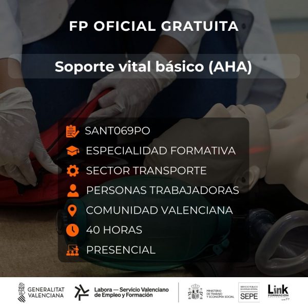 Curso de Soporte vital básico para trabajadores - Link Formación