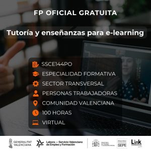 SSCE144PO - TUTORÍA Y ENSEÑANZAS PARA E-LEARNING