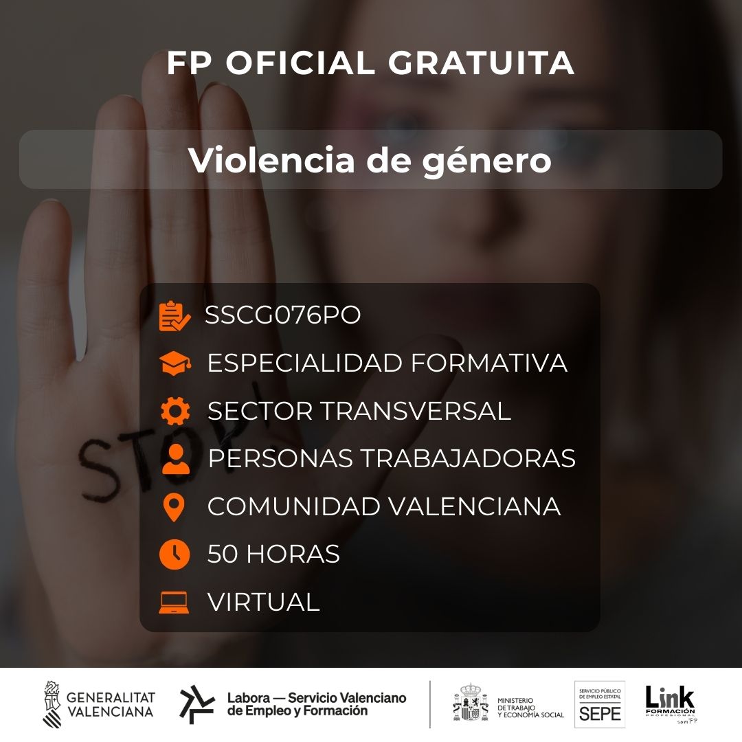 Curso de Violencia de género para trabajadores - Link Formación