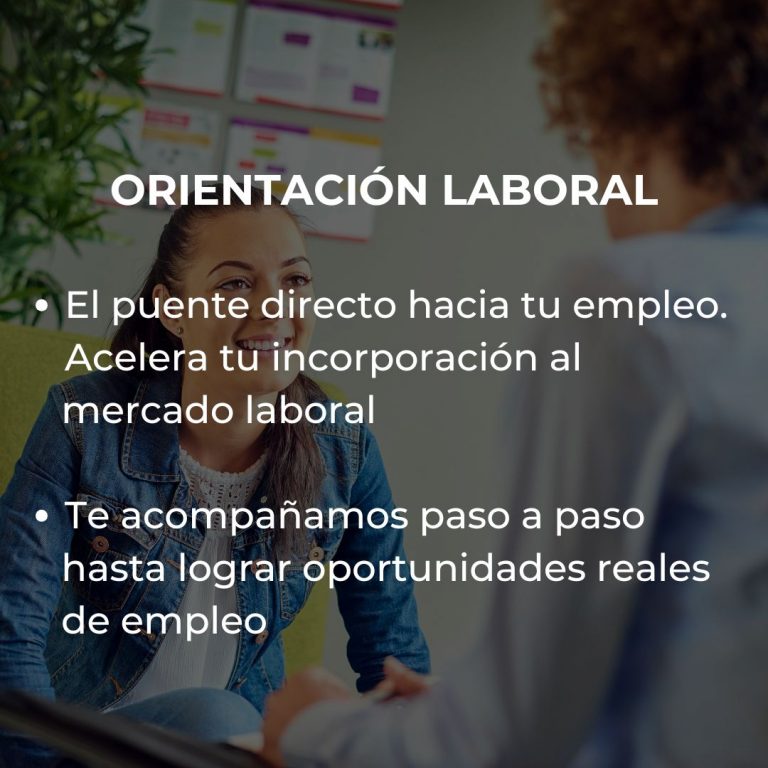 Orientación laboral de Link Formación