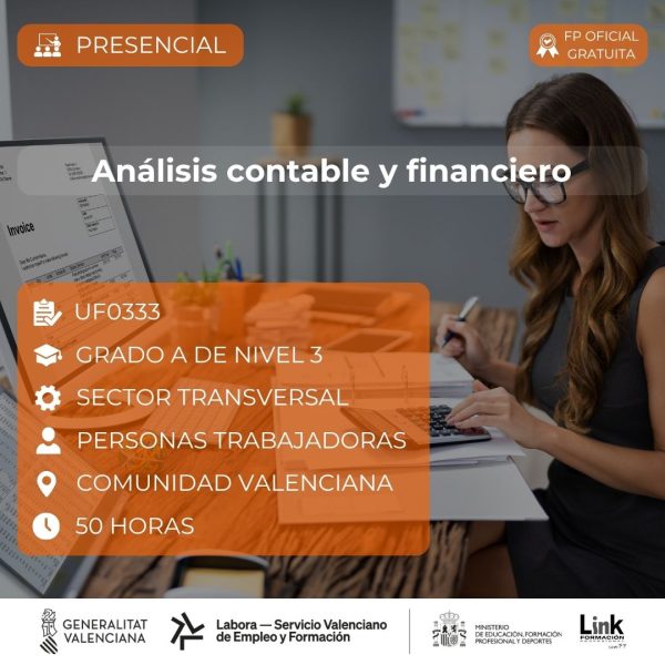 Curso de Análisis contable y financiero para trabajadores - Link Formación