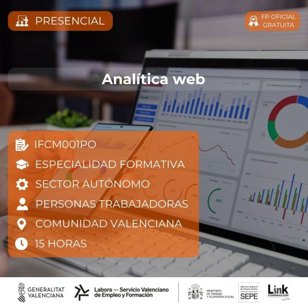 Curso de Analítica web para autónomos - Link Formación