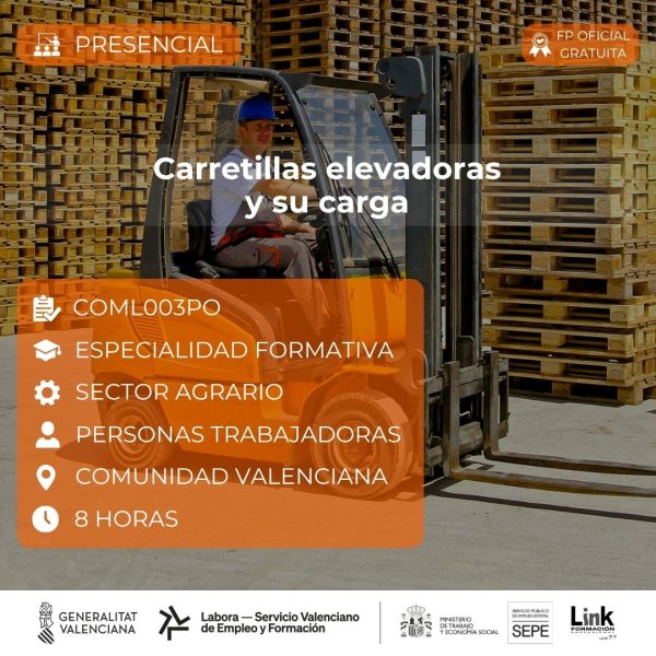 Curso de Carretillas elevadoras y su carga para trabajadores - Link Formación