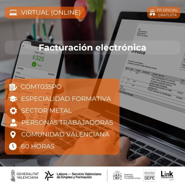 Curso de Facturación electrónica para trabajadores - Link Formación