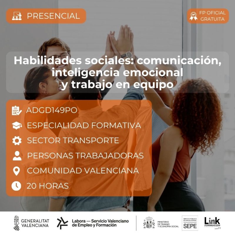 Curso de Habilidades sociales para trabajadores - Link Formación