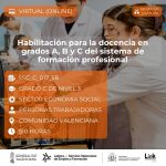 Curso de Habilitación para la docencia en grados A, B y C del sistema de Formación Profesional para trabajadores - Link Formación