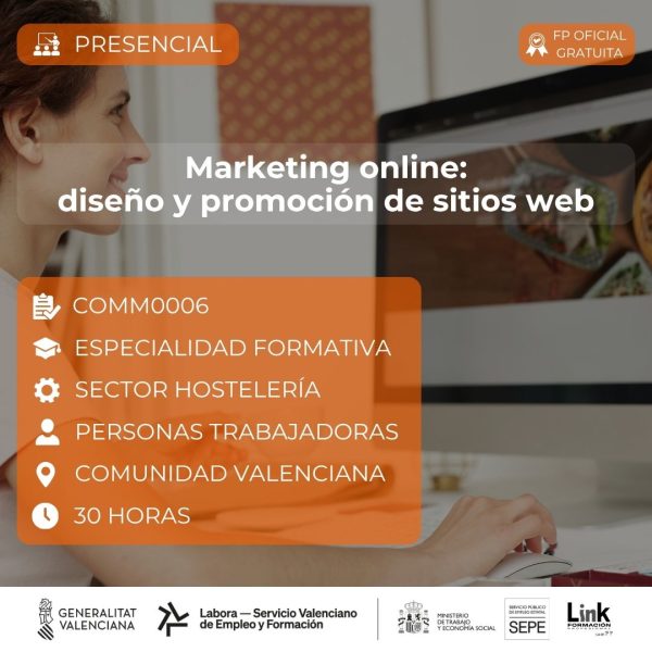 Curso de Marketing online para trabajadores - Link Formación