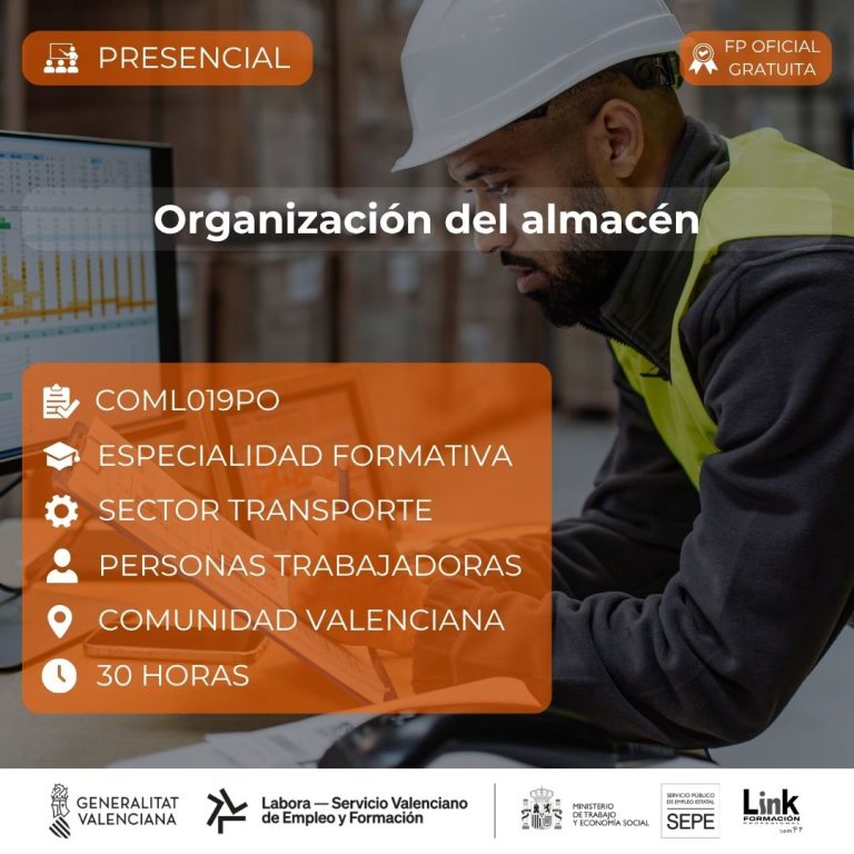 COML019PO - ORGANIZACIÓN DEL ALMACÉN
