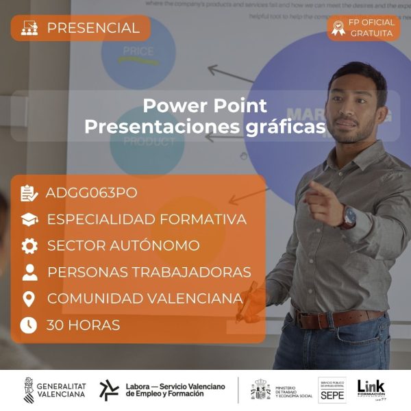 Curso de Power Point para autónomos - Link Formación