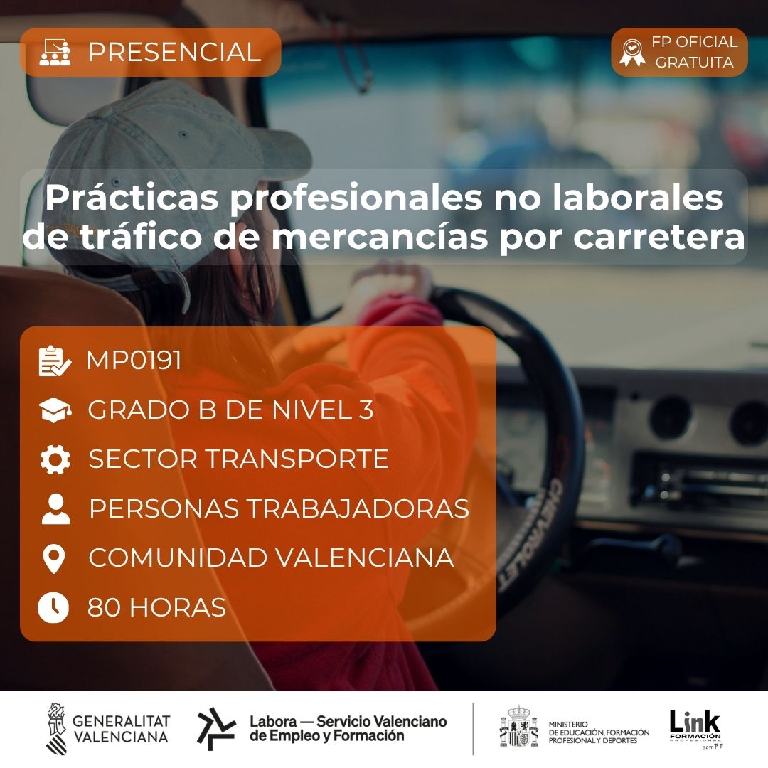 Curso de Tráfico de mercancías por carretera para trabajadores - Link Formación